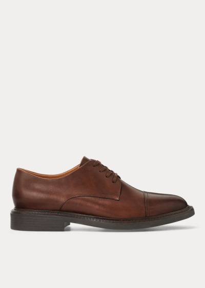 Polo Ralph Lauren Asher Læder Cap Toe Sko Herre Danmark (QCDBP2485)